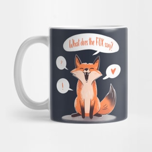 What does the FOX say Mug